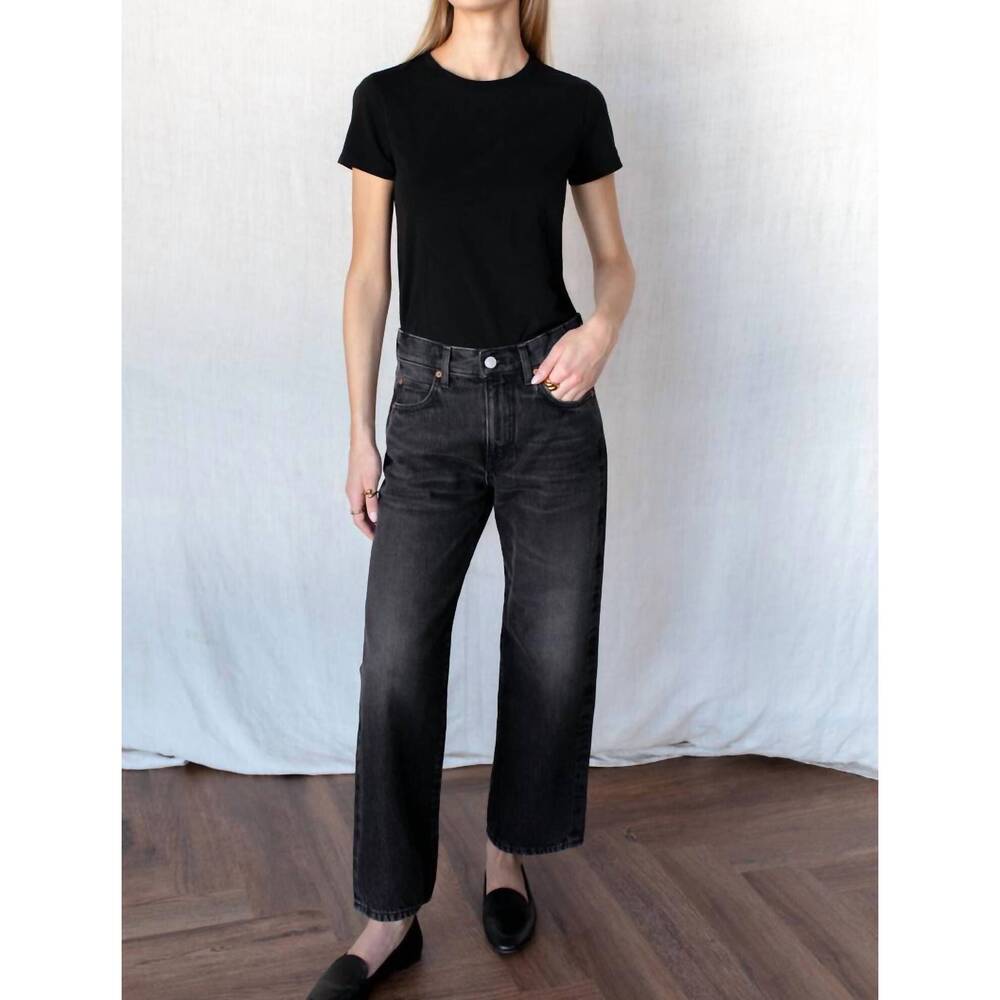 NEW EMERSON FRY heritage ankle jean in black